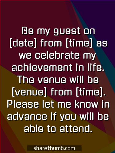 marriage invitation message for friends in english